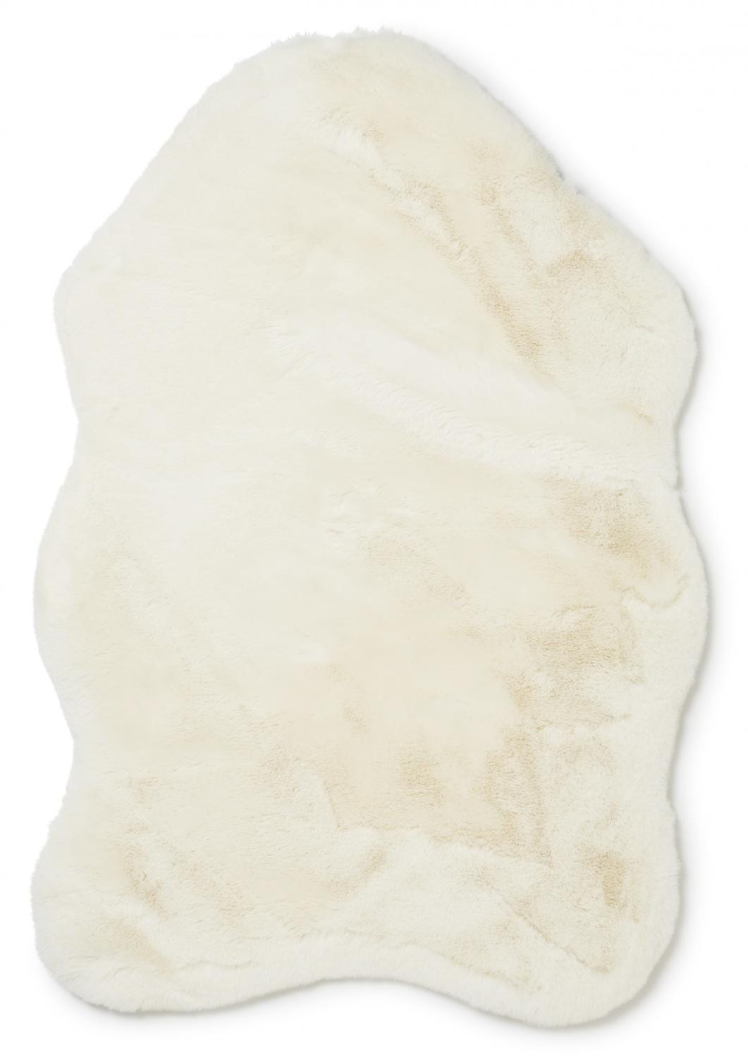 Imiteret lammeskind - Offwhite Lammeskind OtherStuff
