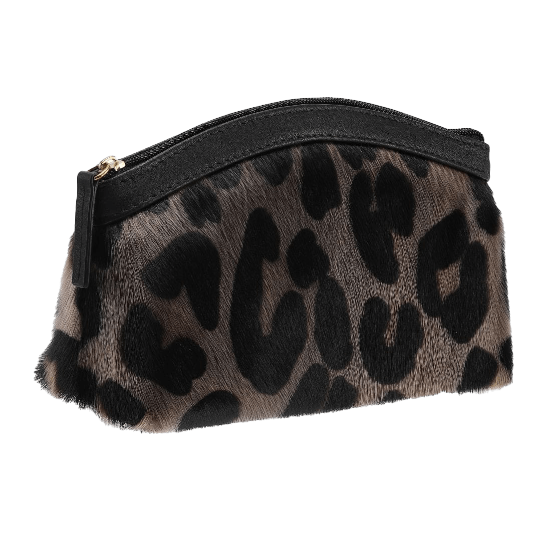 Mini clutch leopard print i sælskind - Soul for Seal Taske Soul for Seal