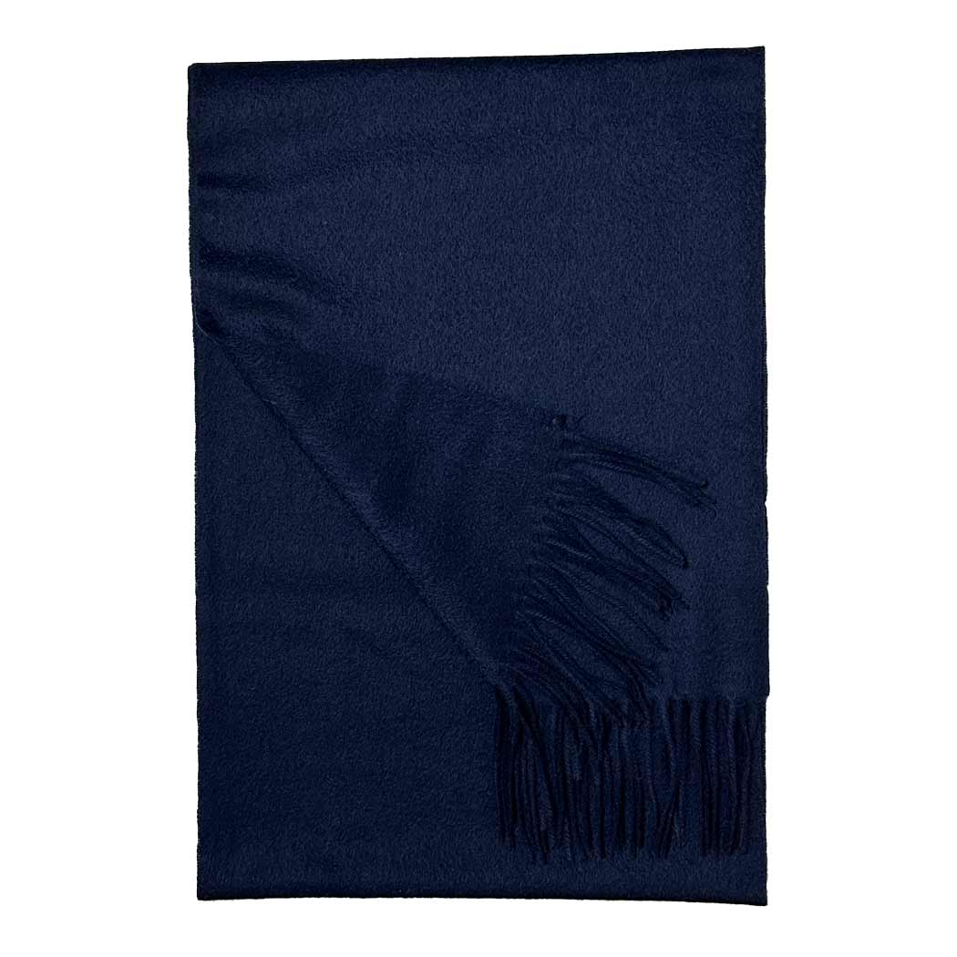 Halstørklæde i 100% Merinould - Blå (30 x 180 cm) Tørklæder og sjaler Uldplaiden