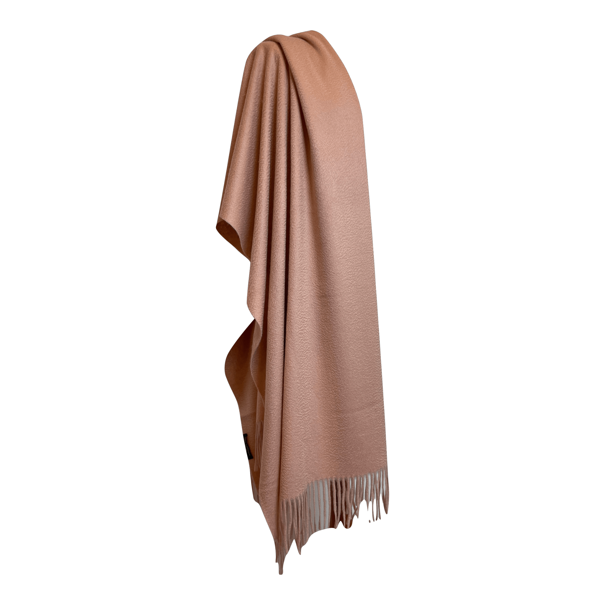Sjal i 100% Cashmere - Gammel Rosa (70x200 cm) Tørklæder og sjaler Uldplaiden