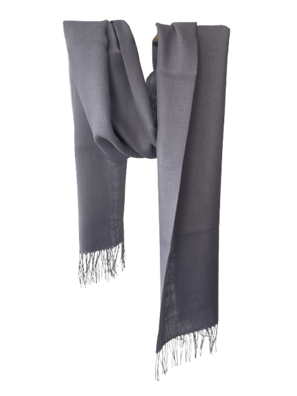 Sjal i 70% baby alpaca uld og 30% silke - lilla Tørklæder og sjaler Uldplaiden