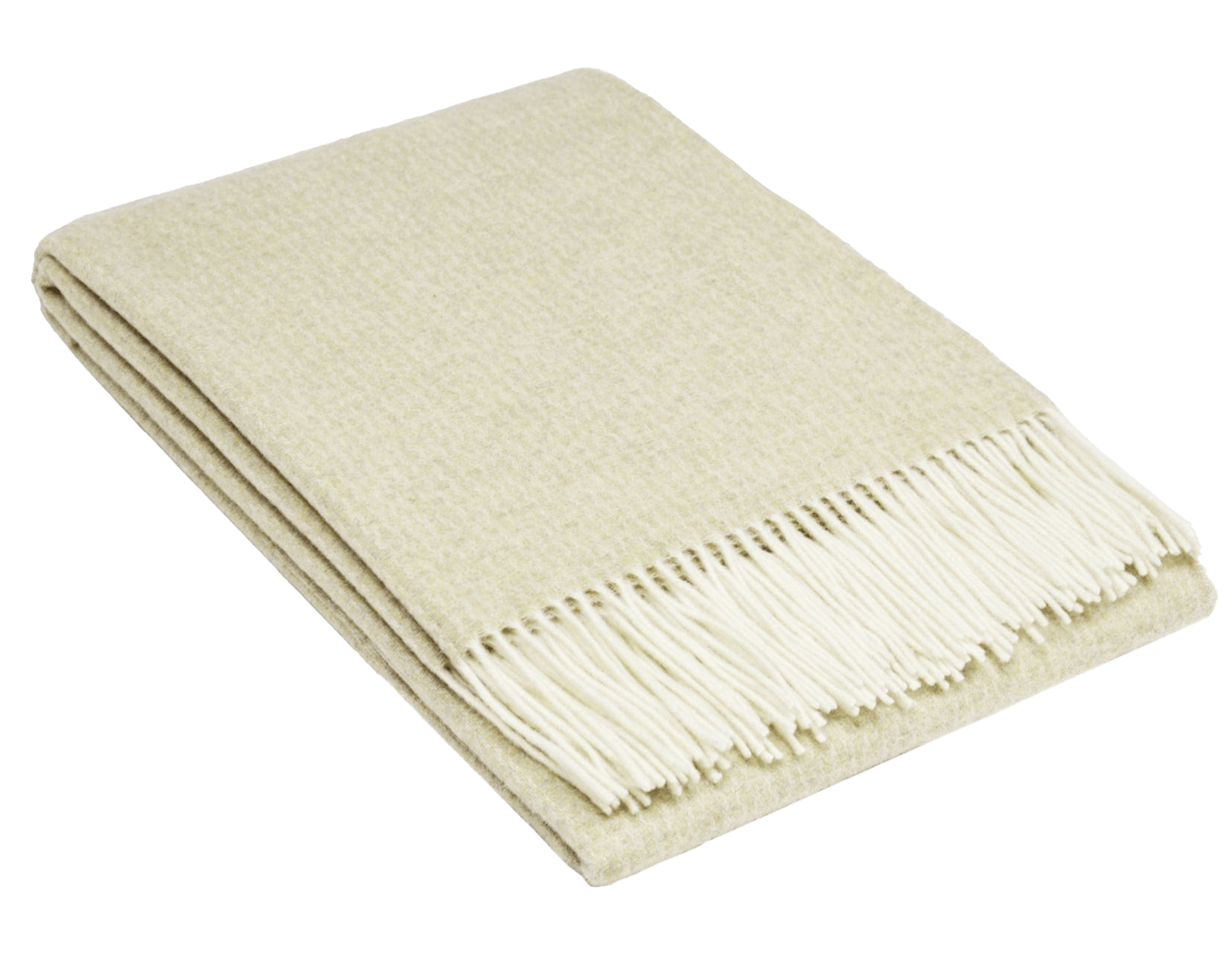 Uldplaid i 10% Cashmere - Sand (140x200 cm) Uldplaid Uldplaiden