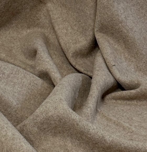 Uldplaid i recycled alpaca uld - Beige (160x200 cm) Uldplaid Uldplaiden