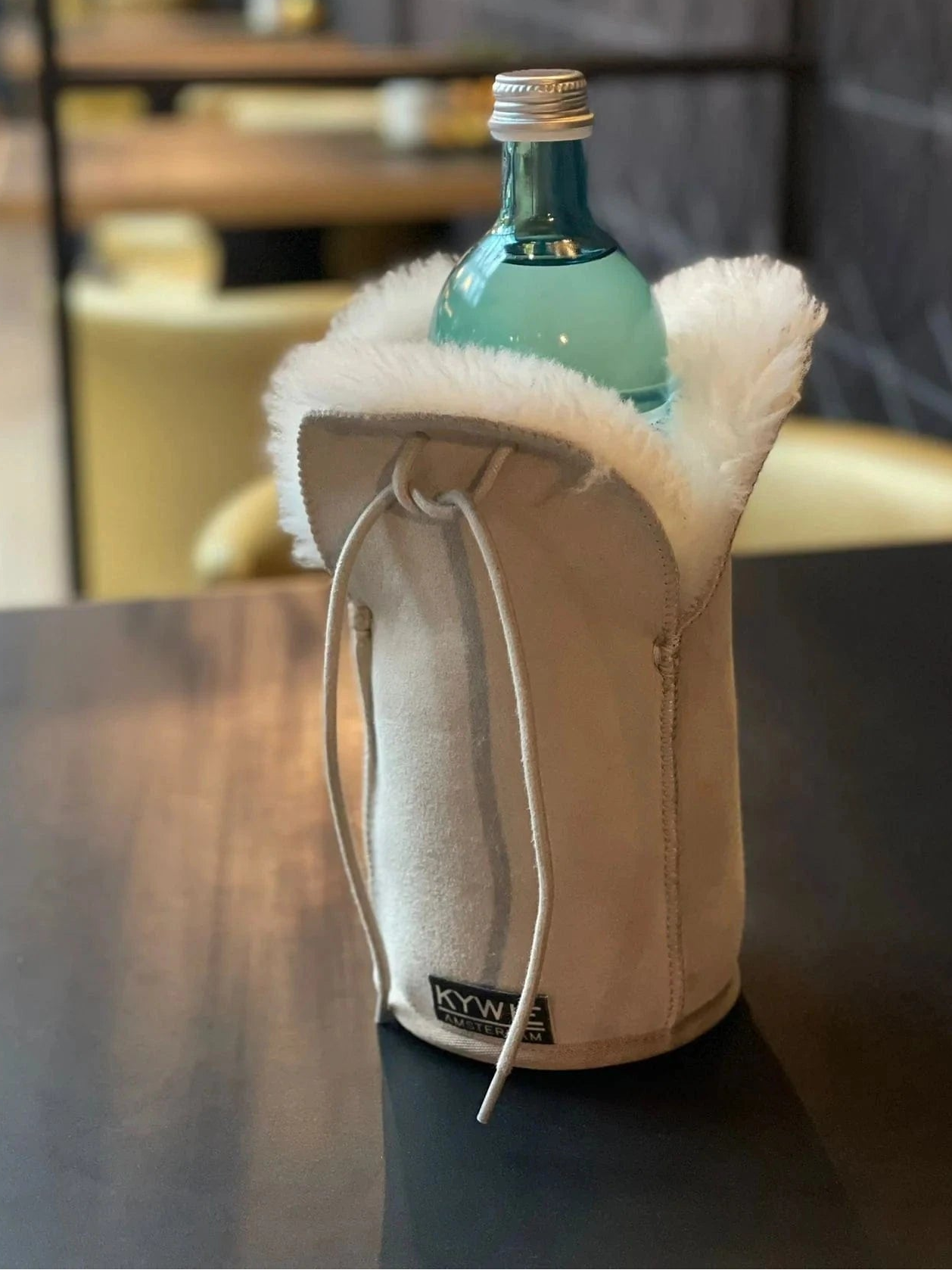 Vinkøler Beige Uldplaiden.dk