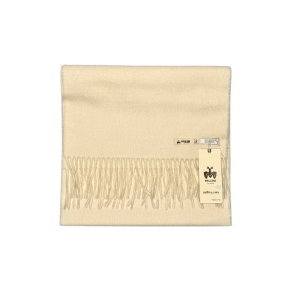 Halstørklæde i 100% Royal Alpaca uld - Off White Tørklæde og sjaler Uldplaiden