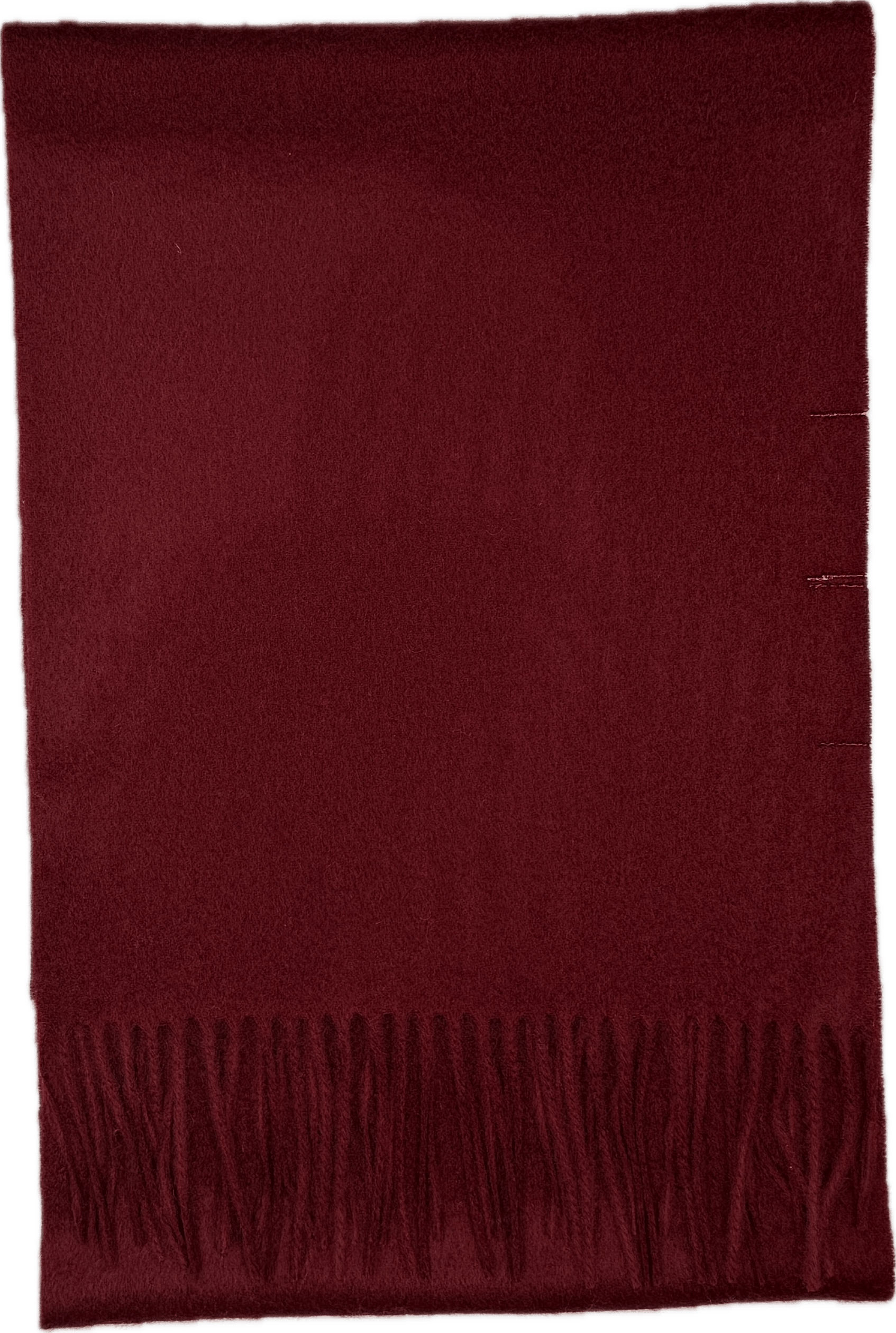 Halstørklæde i 100% Cashmere - Mørkerød (30 x 180 cm) Tørklæder og sjaler Uldplaiden