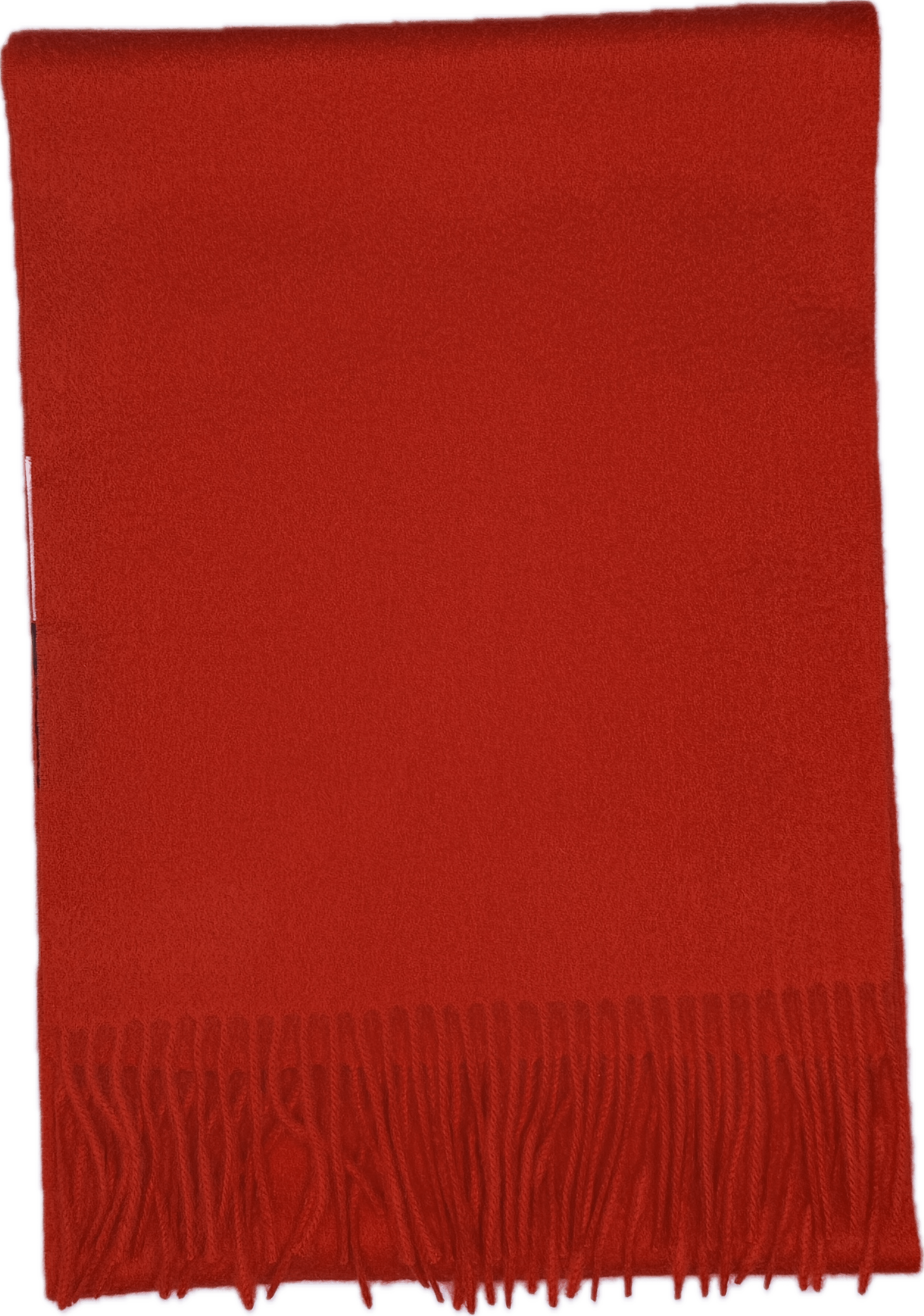 Halstørklæde i 100% Cashmere - Rød (30 x 180 cm) Tørklæder og sjaler Uldplaiden