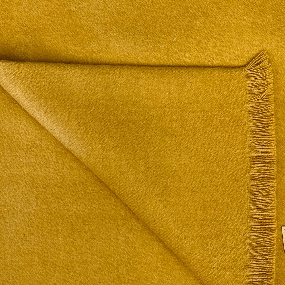 ULDPLAID I 100% BABY ALPACA ULD - MUSTARD (130x180 CM) Uldplaid Uldplaiden